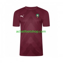 Maillot Maroc Gardien Domicile Tenue pour Homme 2022 Manche Courte