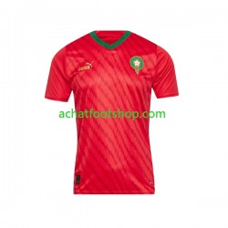 Maillot Maroc Domicile Tenue pour Homme 2023 Manche Courte
