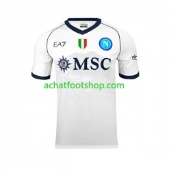 Maillot Naples Khvicha Kvaratskhelia 77 Extérieur Tenue pour Homme 2023-2024 Manche Courte
