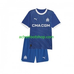 Maillot Olympique de Marseille Extérieur Tenue pour Enfant 2023-2024 Manche Courte Maillot Olympique de Marseille Extérieur Tenue pour Enfant 2023-2024 Manche Courte