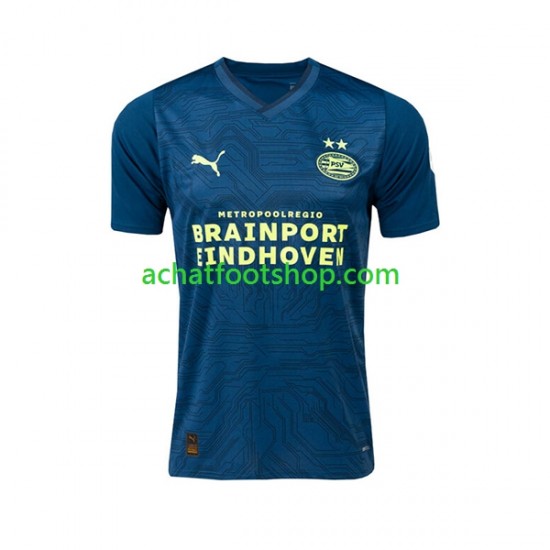 Maillot PSV Eindhoven 3ème Tenue pour Homme 2023-2024 Manche Courte
