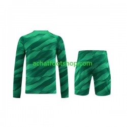 Maillot Paris Saint-Germain Gardien Domicile Tenue pour Enfant 2023-2024 Manche Longue