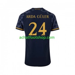 Maillot Real Madrid Arda Guler 24 Extérieur Tenue pour Homme 2023-2024 Manche Courte