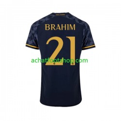 Maillot Real Madrid Brahim Diaz 21 Extérieur Tenue pour Homme 2023-2024 Manche Courte