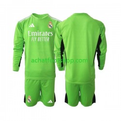 Maillot Real Madrid Gardien Domicile Tenue pour Enfant 2023-2024 Manche Longue