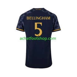 Maillot Real Madrid Jude Bellingham 5 Extérieur Tenue pour Homme 2023-2024 Manche Courte