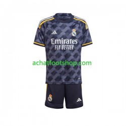 Maillot Real Madrid Extérieur Tenue pour Enfant 2023-2024 Manche Courte