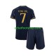 Maillot Real Madrid Vinicius Junior 7 Extérieur Tenue pour Enfant 2023-2024 Manche Courte