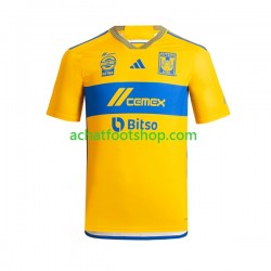 Maillot Tigres UANL Domicile Tenue pour Homme 2023-2024 Manche Courte