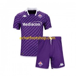 Maillot Fiorentina Domicile Tenue pour Enfant 2023-2024 Manche Courte