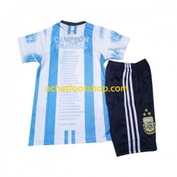 Maillot Argentine All Stars Domicile Tenue pour Enfant 2023 Manche Courte