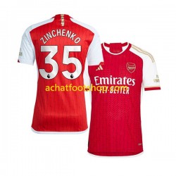 Maillot Arsenal Oleksandr Zinchenko 35 Domicile Tenue pour Homme 2023-2024 Manche Courte