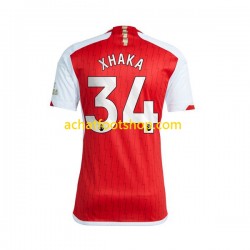 Maillot Arsenal Xhaka 34 Domicile Tenue pour Homme 2023-2024 Manche Courte