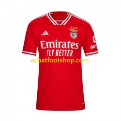 Maillot Benfica Domicile Tenue pour Homme 2023-2024 Manche Courte