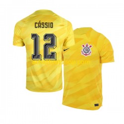 Maillot Corinthians Cassio 12 Gardien Extérieur Tenue pour Homme 2023-2024 Manche Courte