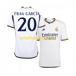 Maillot Real Madrid Fran Garcia 20 Domicile Tenue pour Homme 2023-2024 Manche Courte