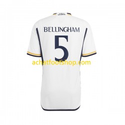Maillot Real Madrid Jude Bellingham 5 Domicile Tenue pour Homme 2023-2024 Manche Courte