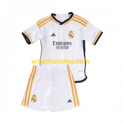 Maillot Real Madrid Domicile Tenue pour Enfant 2023-2024 Manche Courte