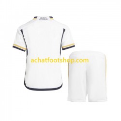 Maillot Real Madrid Domicile Tenue pour Enfant 2023-2024 Manche Courte