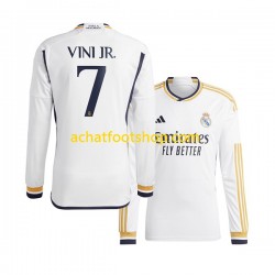 Maillot Real Madrid Vinicius Junior 7 Domicile Tenue pour Homme 2023-2024 Manche Longue