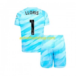 Maillot Tottenham Hotspur Hugo Lloris 1 Gardien Domicile Tenue pour Enfant 2023-2024 Manche Courte