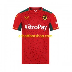 Maillot Wolverhampton Wanderers Extérieur Tenue pour Homme 2023-2024 Manche Courte