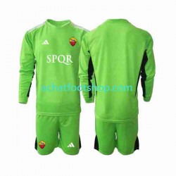 Maillot AS Rome Gardien Extérieur Tenue pour Enfant 2023-2024 Manche Longue