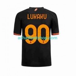 Maillot AS Rome Romelu Lukaku 90 3ème Tenue pour Homme 2023-2024 Manche Courte