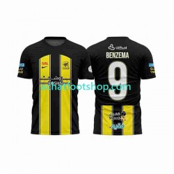Maillot Al-Ittihad BENZEMA 9 Domicile Tenue pour Homme 2023-2024 Manche Courte