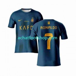 Maillot Al-Nassr Ronaldo 7 Extérieur Tenue pour Homme 2023-2024 Manche Courte