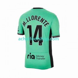 Maillot Atlético Madrid 2 Marcos Llorente 14 3ème Tenue pour Homme 2023-2024 Manche Courte