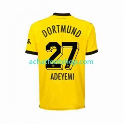 Maillot Borussia Dortmund Karim Adeyemi 27 Domicile Tenue pour Homme 2023-2024 Manche Courte