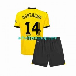 Maillot Borussia Dortmund Niclas Fullkrug 14 Domicile Tenue pour Enfant 2023-2024 Manche Courte Maillot Borussia Dortmund Niclas Fullkrug 14 Domicile Tenue pour Enfant 2023-2024 Manche Courte