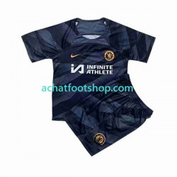 Maillot Chelsea Gardien Domicile Tenue pour Enfant 2023-2024 Manche Courte