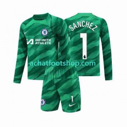Maillot Chelsea Robert Sanchez 1 Gardien 3ème Tenue pour Enfant 2023-2024 Manche Longue