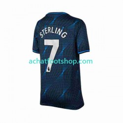 Maillot Chelsea Raheem Sterling 7 Extérieur Tenue pour Homme 2023-2024 Manche Courte