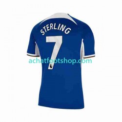 Maillot Chelsea Raheem Sterling 7 Domicile Tenue pour Homme 2023-2024 Manche Courte