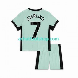 Maillot Chelsea Raheem Sterling 7 3ème Tenue pour Enfant 2023-2024 Manche Courte
