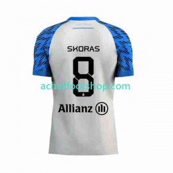 Maillot Club Brugge Michal Skoras 8 Extérieur Tenue pour Homme 2023-2024 Manche Courte
