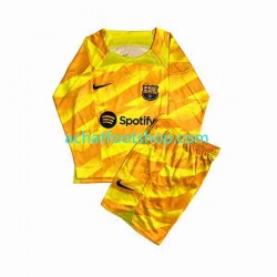 Maillot FC Barcelone Gardien 4ème Tenue pour Enfant 2023-2024 Manche Longue