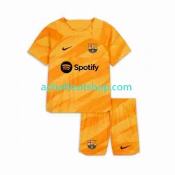 Maillot FC Barcelone Gardien 4ème Tenue pour Enfant 2023-2024 Manche Courte