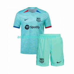 Maillot FC Barcelone 3ème Tenue pour Enfant 2023-2024 Manche Courte