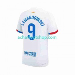 Maillot FC Barcelone LEWANDOWSKI 9 Extérieur Tenue pour Homme 2023-2024 Manche Courte