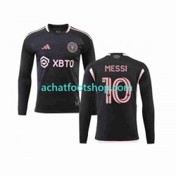 Maillot InterMiami Lionel Messi 10 Extérieur Tenue pour Homme 2023-2024 Manche Longue