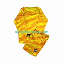 Maillot Inter Milan Gardien Domicile Tenue pour Enfant 2023-2024 Manche Longue