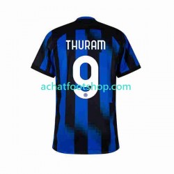Maillot Inter Milan Marcus Thuram 9 Domicile Tenue pour Homme 2023-2024 Manche Courte