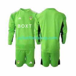 Maillot Leeds United Gardien Domicile Tenue pour Enfant 2023-2024 Manche Longue