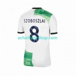 Maillot Liverpool Dominik Szoboszlai 8 Extérieur Tenue pour Homme 2023-2024 Manche Courte