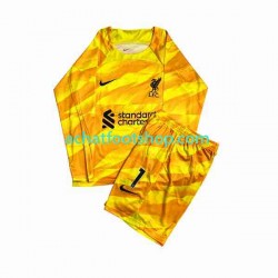 Maillot Liverpool A.Becker 1 Gardien 3ème Tenue pour Enfant 2023-2024 Manche Longue