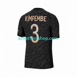 Maillot Paris Saint-Germain Kimpembe 3 3ème Tenue pour Homme 2023-2024 Manche Courte